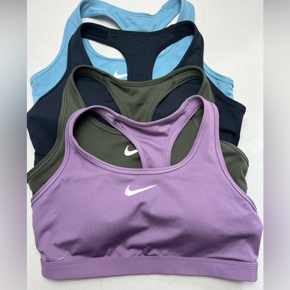 Nike Bundle(Women's LARGE 4 ) Swoosh High Support Adjustable Sports Bra - Picture 3 of 13